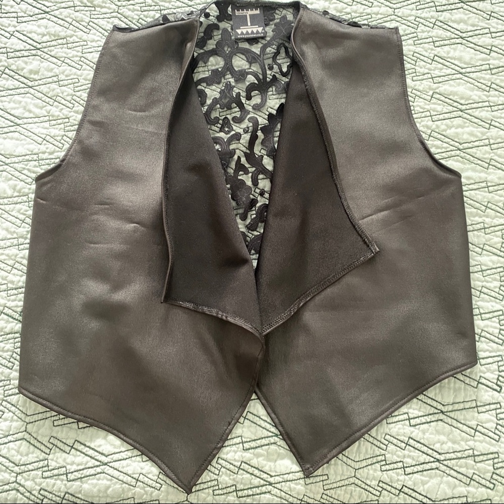 YOUMEWE | Black Waistcoat Vest